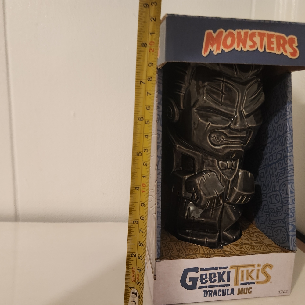 Monsters Dracula Tiki Mug - Black - Picture 6 of 11